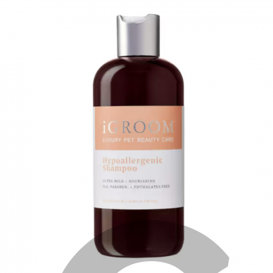 "iGroom Hypoallergenic Shampoo" - hipoalerginis šampūnas šunims, koncentratas 1:16 2 "iGroom Hypoallergenic Shampoo" - hipoalerginis šampūnas šunims, koncentratas 1:16 2