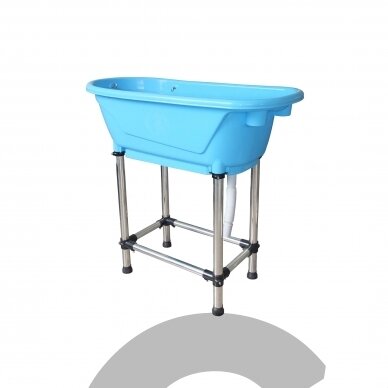 Show Tech Handy Tub M 96x50x91cm Blue Bath - Mėlyna vonia 4