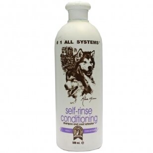 1 All Systems Self Rinse Conditioning Shampoo - nenuplaunamas šampūnas