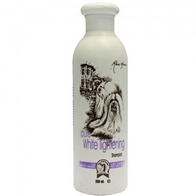 1 All Systems Pure White Lightening Shampoo - balinantis šampūnas baltiems ir šviesiaplaukiams šunims 1 All Systems Pure White Lightening Shampoo - balinantis šampūnas baltiems ir šviesiaplaukiams šunims