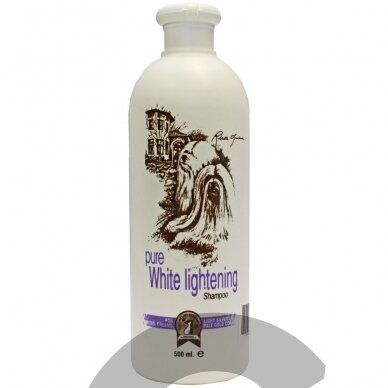 1 All Systems Pure White Lightening Shampoo - balinantis šampūnas baltiems ir šviesiaplaukiams šunims 1 All Systems Pure White Lightening Shampoo - balinantis šampūnas baltiems ir šviesiaplaukiams šunims