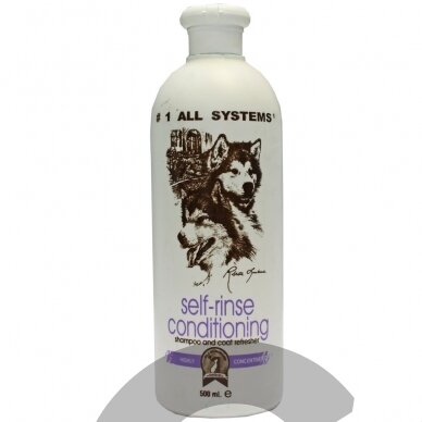 1 All Systems Self Rinse Conditioning Shampoo - nenuplaunamas šampūnas