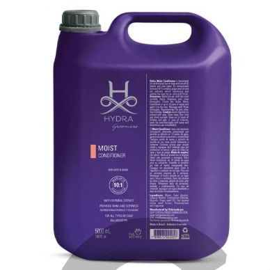 „Hydra Professional Moisturizing Dog Conditioner“ - drėkinamasis nuplaunamas kondicionierius visų tipų šunims ir katėms, 10:1 koncentratas 4