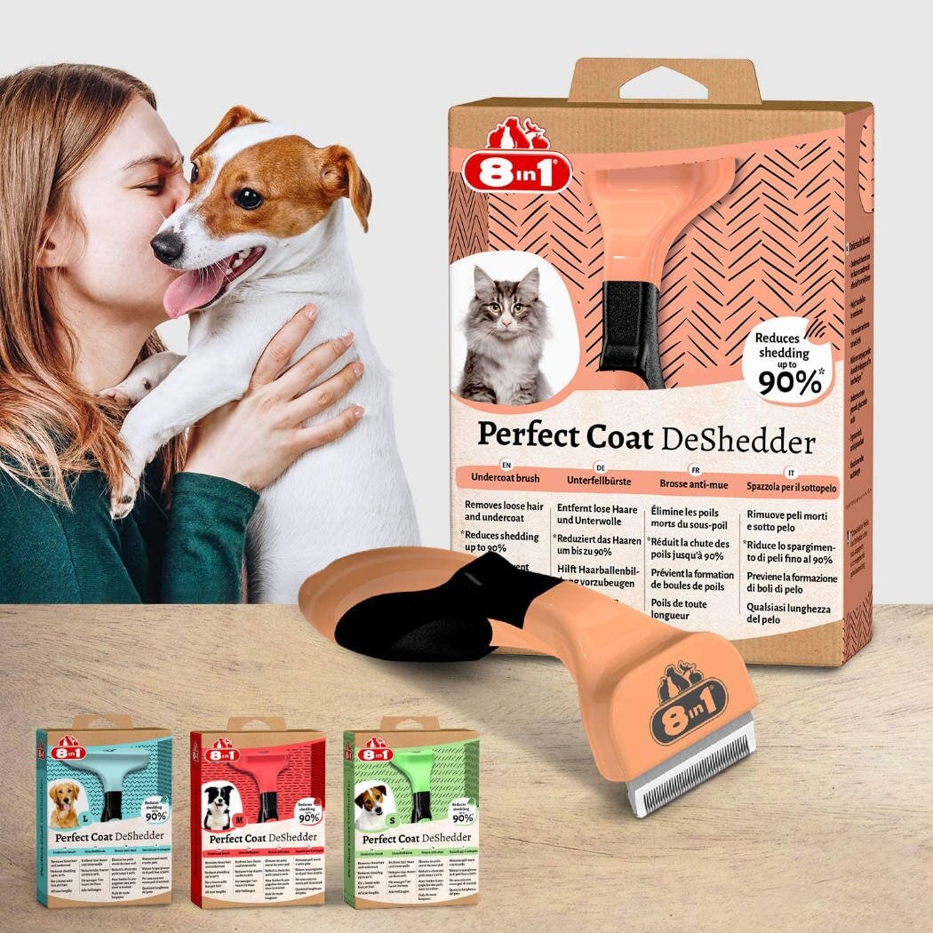 "8in1 Perfect Cat Coat DeShredder" - это фурминатор для кошек всех пород. 3