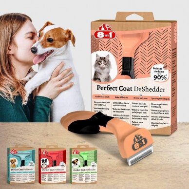 "8in1 Perfect Cat Coat DeShredder" - это фурминатор для кошек всех пород. 3
