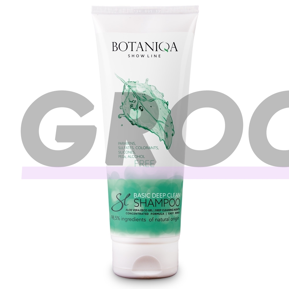 Botaniqa Show Line Basic Deep Clean Shampoo - koncentruotas giliai valantis šampūnas 3