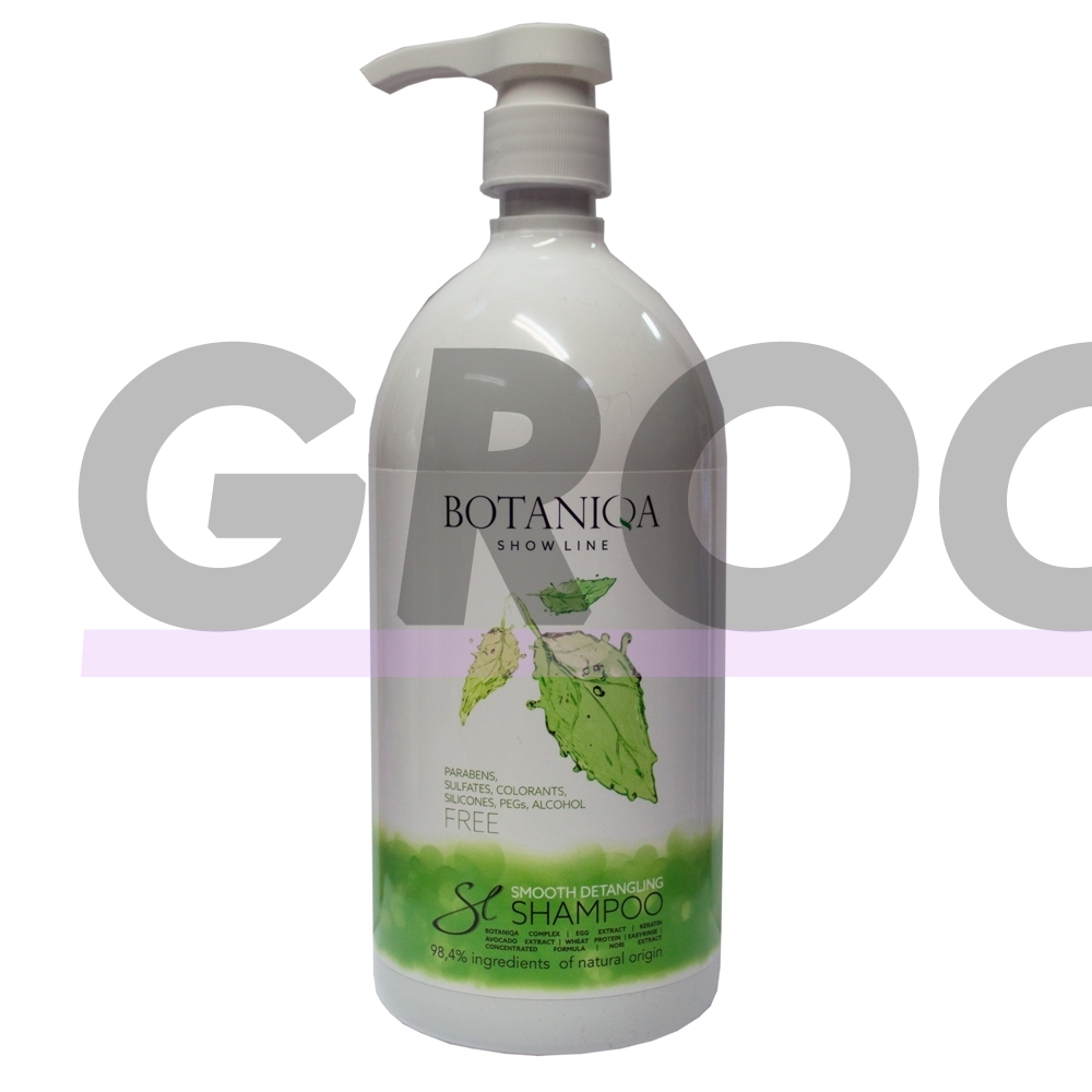 Botaniqa Show Line Smooth Detangling šampūnas ilgaplaukėms veislėms 1:15 koncentratas 1