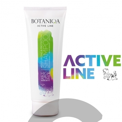 "Botaniqa Active Line Moisturizing & Protection Shampoo" - intensyviai drėkinantis ir regeneruojantis šampūnas 2