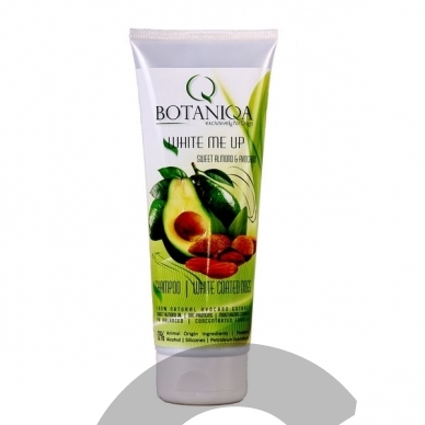 Botaniqa White Me Up Sweet Almond & Avocado Shampoo - šampūnas baltiems ir šviesios spalvos šunims 1 Botaniqa White Me Up Sweet Almond & Avocado Shampoo - šampūnas baltiems ir šviesios spalvos šunims 1