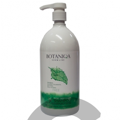 Botaniqa Show Line Basic Deep Clean Shampoo - koncentruotas giliai valantis šampūnas 2