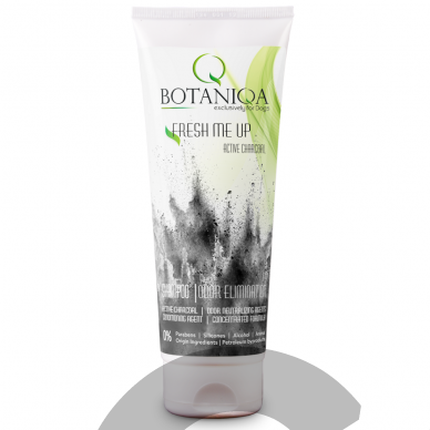 Botaniqa Fresh Me Up Shampoo - šampūnas su aktyvuota anglimi, pašalinantis nemalonius gyvūnų kailio kvapus 2
