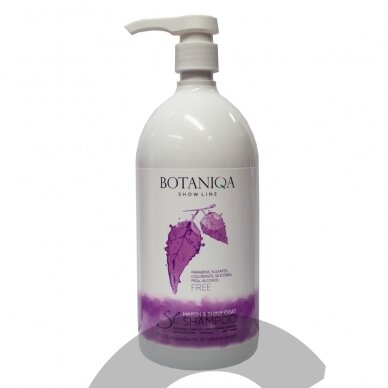 Botaniqa Show Line Harsh&Shiny Coat Shampoo - šampūnas šiurkščiaplaukiams šunims 1 Botaniqa Show Line Harsh&Shiny Coat Shampoo - šampūnas šiurkščiaplaukiams šunims 1