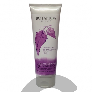 Botaniqa Show Line Harsh&Shiny Coat Shampoo - šampūnas šiurkščiaplaukiams šunims 2 Botaniqa Show Line Harsh&Shiny Coat Shampoo - šampūnas šiurkščiaplaukiams šunims 2