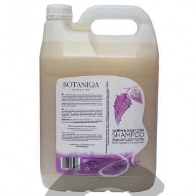 Botaniqa Show Line Harsh&Shiny Coat Shampoo - šampūnas šiurkščiaplaukiams šunims 3 Botaniqa Show Line Harsh&Shiny Coat Shampoo - šampūnas šiurkščiaplaukiams šunims 3