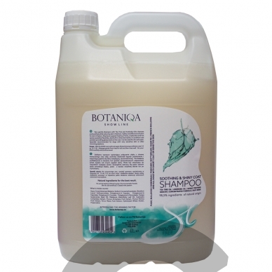 Шампунь Botaniqa Show Line Soothing&Shiny Coat успокаивает чувствительную и раздраженную кожу собак, 1:15 концентрат 3 Шампунь Botaniqa Show Line Soothing&Shiny Coat успокаивает чувствительную и раздраженную кожу собак, 1:15 концентрат 3