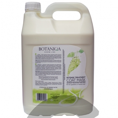 "Botaniqa Show Line Intense Treatment Coat Mask" - увлажняющая маска с коллагеном и кератином 3