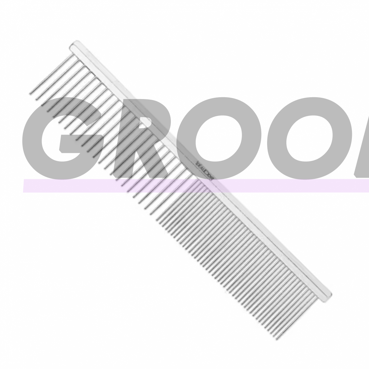 Chadog Double Steel Comb 11,5cm- смешанная стальная расческа 50/50