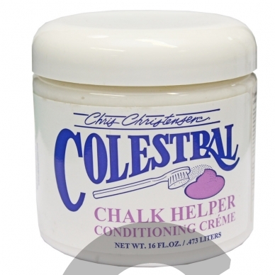 "Chris Christensen Colestral Chalk Helper" - 2 in 1: drėkinamasis kondicionierius ir kreidos gruntas 1 "Chris Christensen Colestral Chalk Helper" - 2 in 1: drėkinamasis kondicionierius ir kreidos gruntas 1