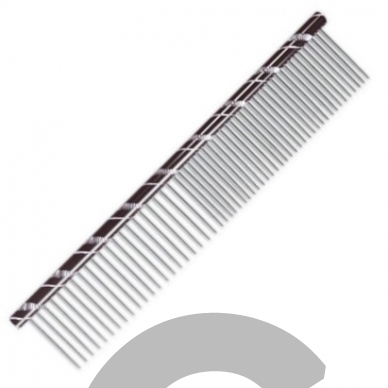 Chadog metalinės šukos 16cm mix dantukai 50/50 - 4 spalvų pasirinkimas 3