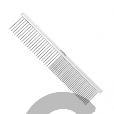 Chadog Double Steel Comb 11,5cm- смешанная стальная расческа 50/50