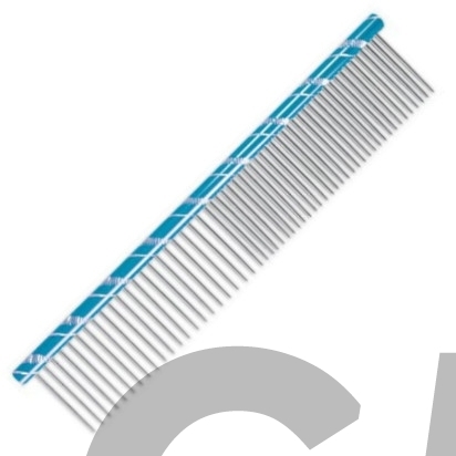 Chadog metalinės šukos 16cm mix dantukai 50/50 - 4 spalvų pasirinkimas 2