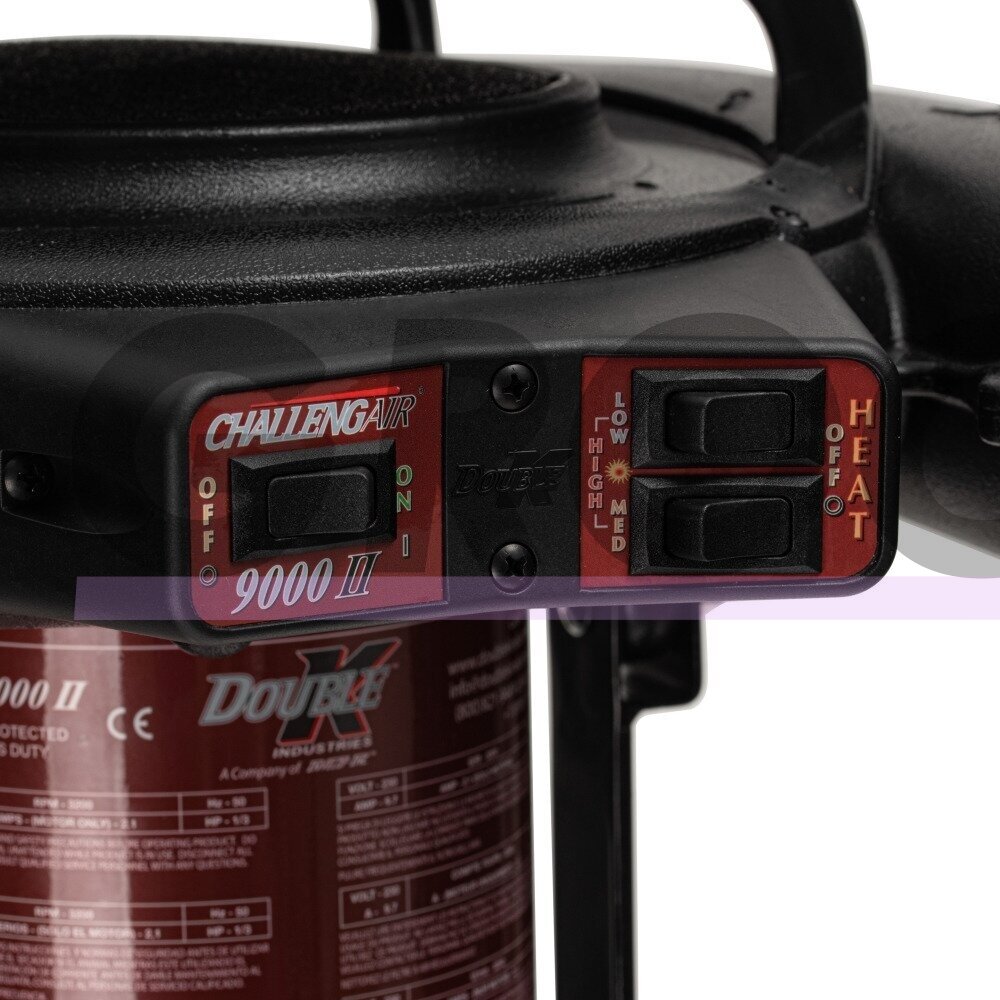 Double K ChallengAir 9000 II Stand Dryer + Accessory Kit - Профессиональная роторная сушилка На стойке 7 Double K ChallengAir 9000 II Stand Dryer + Accessory Kit - Профессиональная роторная сушилка На стойке 7
