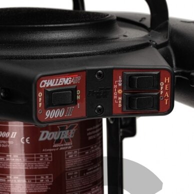 Double K ChallengAir 9000 II Stand Dryer + Accessory Kit  - Профессиональная роторная сушилка На стойке 7