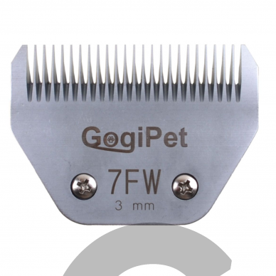 „GogiPet Snap On“ galvutės dydis 7FW (3 mm) - itin plati „GogiPet Snap On“ galvutės dydis 7FW (3 mm) - itin plati