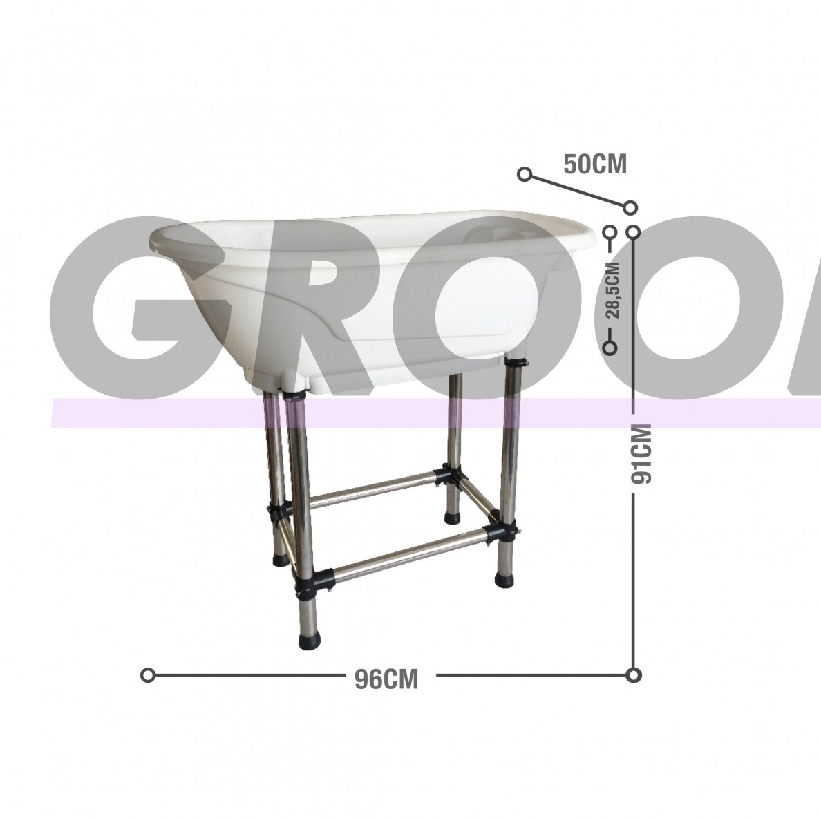 Show Tech Handy Tub M 96x50x91cm Blue Bath - Синяя ванна 3 Show Tech Handy Tub M 96x50x91cm Blue Bath - Синяя ванна 3