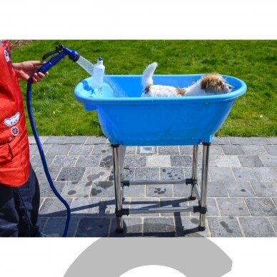 Show Tech Handy Tub M 96x50x91cm Blue Bath - Синяя ванна 1