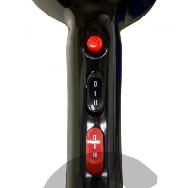 Show Tech Sirocco Hand Dryer 1200W - kompaktiškas rankinis džiovintuvas, juodas 1 Show Tech Sirocco Hand Dryer 1200W - kompaktiškas rankinis džiovintuvas, juodas 1
