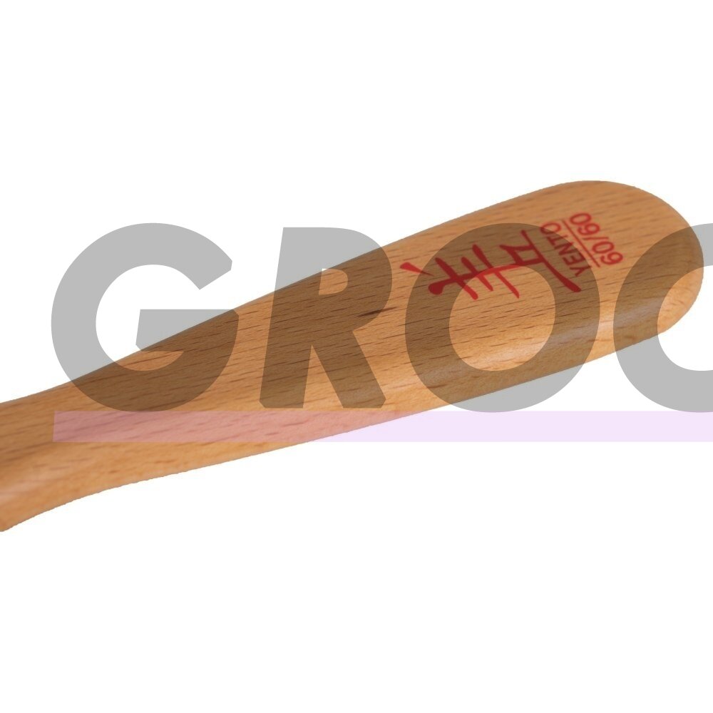Yento 60-60 Pin Brush 22,5cm - medinis minkštas šepetys su 22 mm ilgio metalinėmis adatomis ir patogia rankena 2