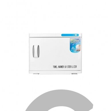 "Activ UV-C 23L" - profesionalus rankšluosčių šildytuvas su UV sterilizatoriumi - baltas/juodas 1