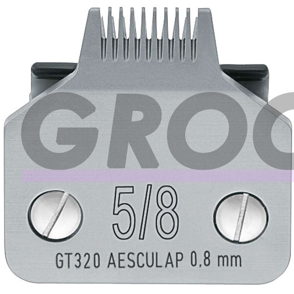 Aesculap 5/8 - Snap-On kirpimo galvutė, 0,8 mm