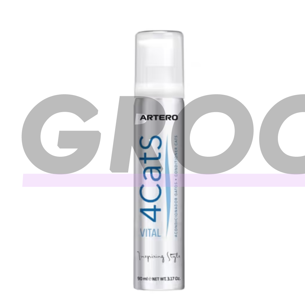 Aertero 4Cats Vital Conditioner 90ml - восстанавливающий и увлажняющий кондиционер для длинношерстных кошек