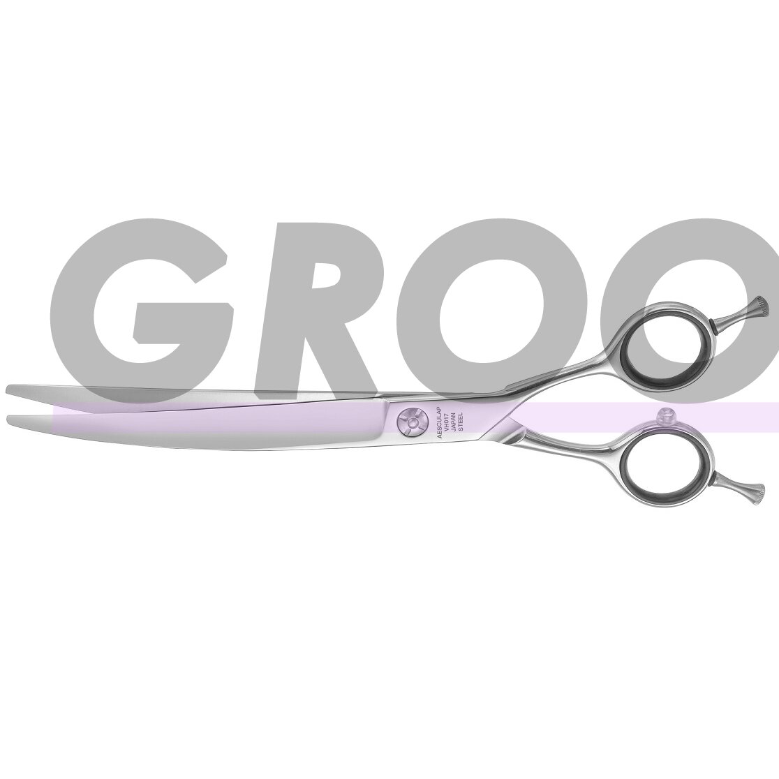Aesculap Curved Scissors 7,5 - profesionalios išlenktos žirklės iš 19 cm japoniško nerūdijančio plieno
