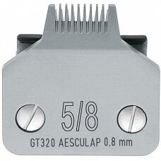 Aesculap 5/8 - Snap-On kirpimo galvutė, 0,8 mm