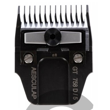 Aesculap GT758D DLC 5mm - Chromuoto anglinio plieno kirpimo galvutė Aesculap GT758D DLC 5mm - Chromuoto anglinio plieno kirpimo galvutė