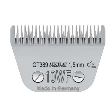 "Aesculap Snap-On" Nr. 10WF - plati nerūdijančio plieno galvutė, kirpimo ilgis 1,5 mm "Aesculap Snap-On" Nr. 10WF - plati nerūdijančio plieno galvutė, kirpimo ilgis 1,5 mm