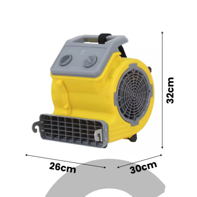 „Aeolus Pet Cage Dryer TD-903 Mini“ 300 W – profesionalus, nešiojamas narvų džiovintuvas. 4 „Aeolus Pet Cage Dryer TD-903 Mini“ 300 W – profesionalus, nešiojamas narvų džiovintuvas. 4
