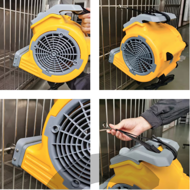 „Aeolus Pet Cage Dryer TD-903 Mini“ 300 W – profesionalus, nešiojamas narvų džiovintuvas. 1 „Aeolus Pet Cage Dryer TD-903 Mini“ 300 W – profesionalus, nešiojamas narvų džiovintuvas. 1