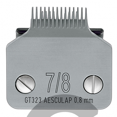 AESCULAP 7/8 - Snap-On, idealiai tinka pėdoms ir aplink burną 0.8mm AESCULAP 7/8 - Snap-On, idealiai tinka pėdoms ir aplink burną 0.8mm