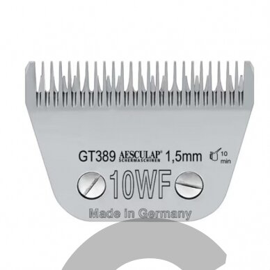 "Aesculap Snap-On" Nr. 10WF - plati nerūdijančio plieno galvutė, kirpimo ilgis 1,5 mm "Aesculap Snap-On" Nr. 10WF - plati nerūdijančio plieno galvutė, kirpimo ilgis 1,5 mm