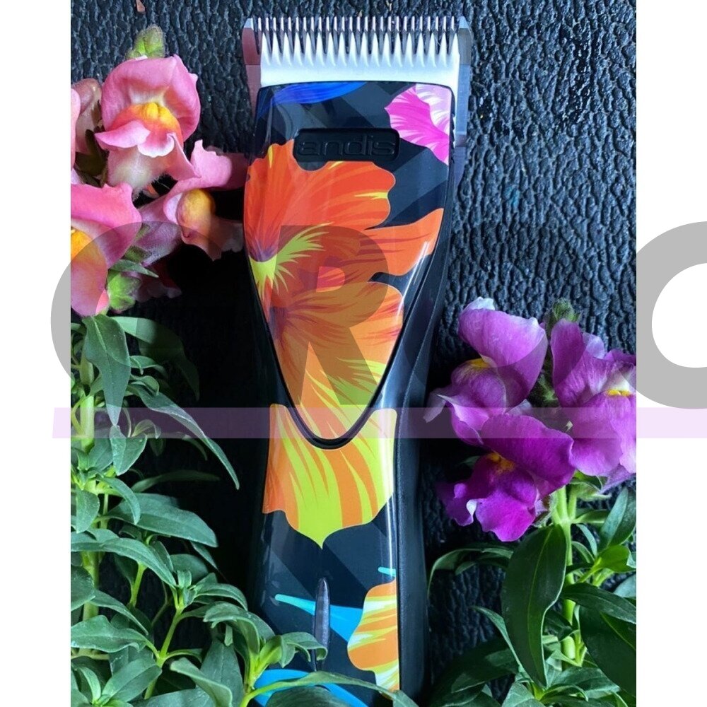 Andis Pulse ZR II Floral - аккумуляторная 5-скоростная машинка с двумя аккумуляторами и лезвием CeramicEdge №10 (1,5 мм) 2 Andis Pulse ZR II Floral - аккумуляторная 5-скоростная машинка с двумя аккумуляторами и лезвием CeramicEdge №10 (1,5 мм) 2