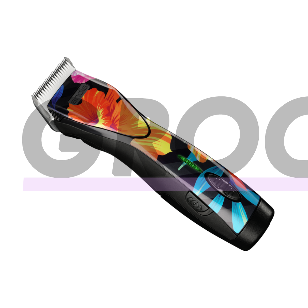Andis Pulse ZR II Floral - аккумуляторная 5-скоростная машинка с двумя аккумуляторами и лезвием CeramicEdge №10 (1,5 мм) 1 Andis Pulse ZR II Floral - аккумуляторная 5-скоростная машинка с двумя аккумуляторами и лезвием CeramicEdge №10 (1,5 мм) 1