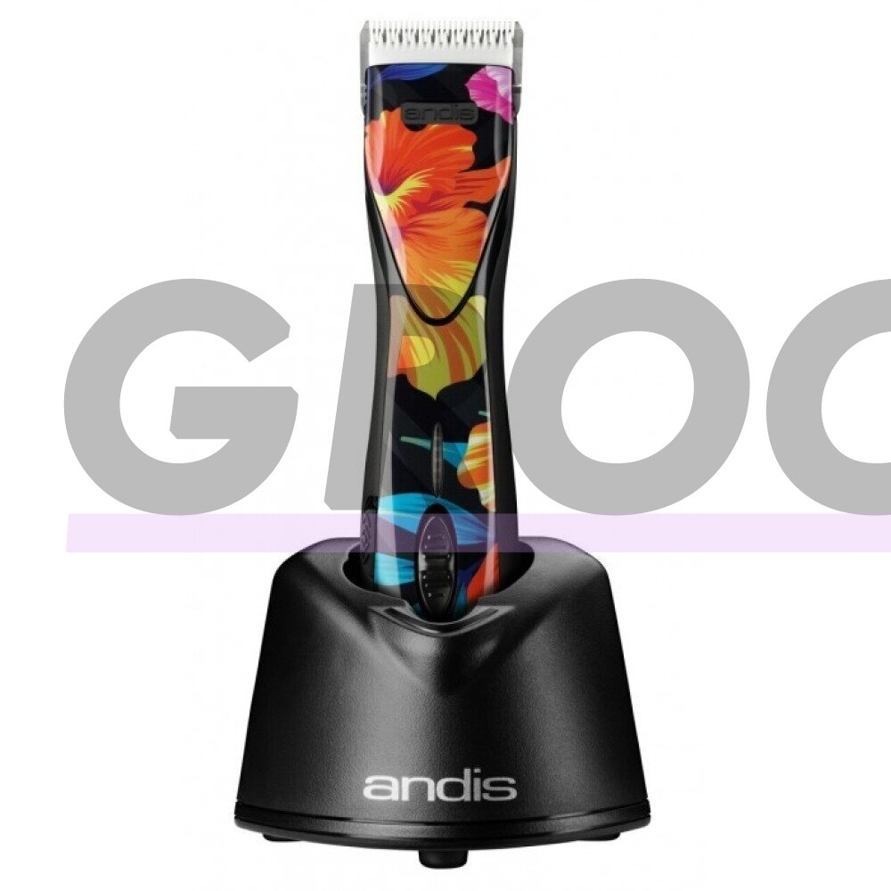 Andis Pulse ZR II Floral - аккумуляторная 5-скоростная машинка с двумя аккумуляторами и лезвием CeramicEdge №10 (1,5 мм) Andis Pulse ZR II Floral - аккумуляторная 5-скоростная машинка с двумя аккумуляторами и лезвием CeramicEdge №10 (1,5 мм)