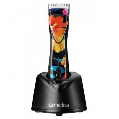 "Andis Pulse ZR II Floral" - belaidis 5 greičių mašinėlė su dviem akumuliatoriais ir "CeramicEdge" galvutė Nr. 10 (1,5 mm) "Andis Pulse ZR II Floral" - belaidis 5 greičių mašinėlė su dviem akumuliatoriais ir "CeramicEdge" galvutė Nr. 10 (1,5 mm)