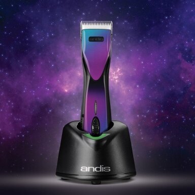Andis Pulse ZR II Galaxy Limited Edition Clipper kirpimo mašinėlė. Violetinė Andis Pulse ZR II Galaxy Limited Edition Clipper kirpimo mašinėlė. Violetinė