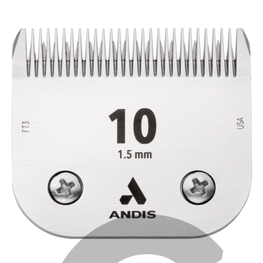 Andis UltraEdge nr 10 - nerūdijančio plieno kirpimo galvutė 1,5 mm