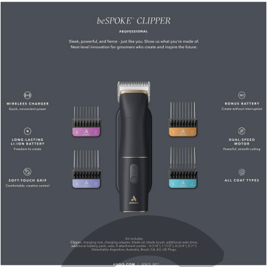 Andis Bespoke Cordless Clipper аккумуляторная машинка 14